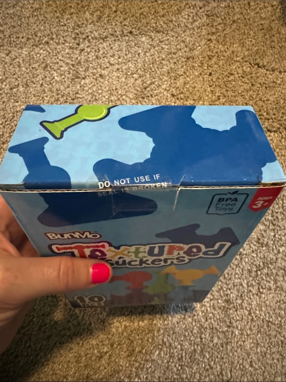 Textured Suckers Kids Toy - Multicolor set